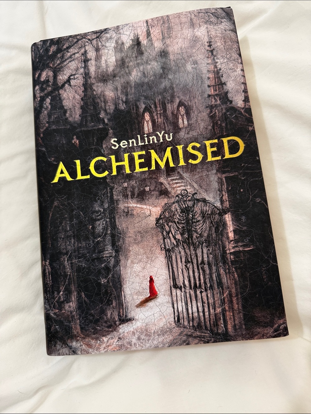 SenLinYu ALCHEMISED Book - Black with Yellow Title and Red Accent